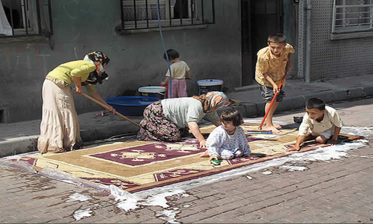 evde halı yıkanır mı