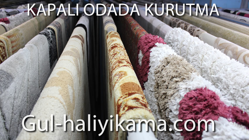 Bağcılar halı yıkama kapalı odada kurutma