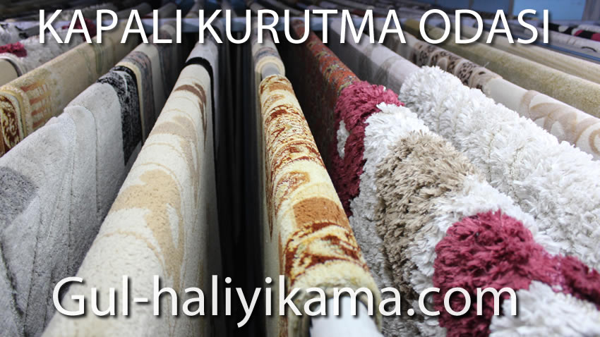 Gül halı yıkama Kurutma odası