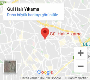 gül halı yıkama google maps iletişim